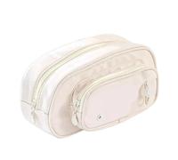 Genérico Estuche for lápices de reparación Multicapa, Bolsa Almacenamiento papelería Gran Capacidad Multifuncional, Plomo(Black)