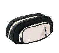 Genérico Estuche for lápices de reparación Multicapa, Bolsa Almacenamiento papelería Gran Capacidad Multifuncional, Plomo(White)