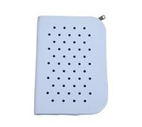 Generico Estuche impermeable - Portalápices impermeable de gran capacidad con agujeros - Estuche suave para lápiz portátil para casa, aula, lugar de trabajo, estuche de papelería para cosméticos