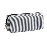 Genérico Estuche Lápices - Funda Seersucker para Almacenamiento Organizado | Diseño Bordado con Cremallera y Tejido Resistente, Amplio y Fácil de Transportar, Ideal Paras Escuela, Oficina, Viaje