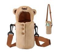 Genérico Estuche para Botellas de Agua para niños | para Botella portátil Pink Rabbit | Bolso de Hombro Ajustable para Botella de Agua, Viajes Escolares, Senderismo, Camping al Aire Libre