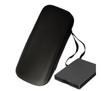 Genérico Estuche para Disco Duro | Bolsa De Transporte Portátil De Nylon - Envolvente Ligero Cilíndrico con Asa Ajustable para Ordenador Portátil