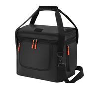 Genérico Estuche para Estación De Energía,Bolsa de Transporte Portátil para Estación de Energía de Viaje | Organizador con Correa Extraíble Y Cremallera Lateral para Viajes De Camping Unisex