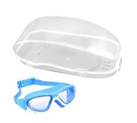 Genérico Estuche para Gafas Infantil, Caja Protectora para Gafas De Snorkel, Almacenamiento Amplio para Gafas De Natación, Funda Portátil para Gafas De Buceo Adultos Y Niños