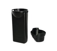 Genérico Estuche para Insta 360 X5 Acción, Caja de Almacenamiento, Estuche de Transporte de cámara, diseño de Tapa de Cierre a presión, Carcasa Dura, Organizador de Soporte de Almacenamiento (Negro)