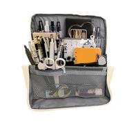 Genérico Estuche para Lápices con Compartimentos - Bolso Amplio para Utensilios | Organizador Impermeable con Múltiples Compartimentos para Escuela Oficina Hogar Manualidades De Uso Diario