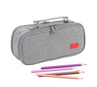 Genérico Estuche para Lapices De Instituto | Bolsa Portátil Gran Capacidad - Bolsa para Utensilios De Arte Biblioteca Estudio Hogar Aula Ceramica Manualidades Exteriores Escritorio