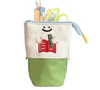 Genérico Estuche para Lápices De Pie,Telescópica De Útiles Escolares | Plegable De Lápices con Diseño De Libro | para Niños, Adultos, Hogar, Viaje, Universidad, Residencia, Estudio, Almacenamiento