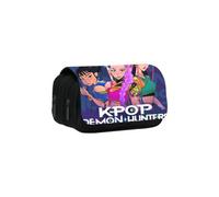 Genérico Estuche para lápices Demon Hunters, Estuche para Lápices de Gran Capacidad, Bolsas para Marcadores de Dibujos Animados, 1 UD. (sty 9)