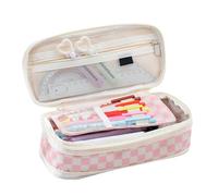 Genérico Estuche para Lápices,Estuche para Lápices - Caja Expandible con Doble Cremallera para Material De Papelería, Dibujo, Manualidades, Escuela, Colegio Y Arte Infantil