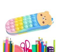Genérico Estuche para Lápices Infantil,Portalápices de Burbujas | Sensorial Divertida para Bolígrafos con Fidget para Niños De Preescolar Y Educación En El Hogar, para Viajes