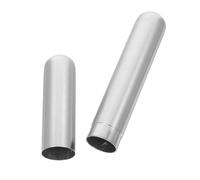 Genérico Estuche para Puro de Acero Inoxidable, Tubo Humidificador Portátil Hermético Cigarro, Caja de Metal para Suministro de Cigarros, Accesorio de Viaje Compacto y Resistente