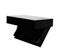 Genérico Étagère de Rangement Mural, Tablette Flottante en Bois Avec Compartiment Secret, Étagères D'Affichage Murale, pour ISIN otos Livres O Déc ntes et Vins Dans