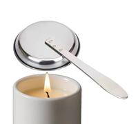 Genérico Éteignoir de Bougie à Longue Manche - Éteignoir Inoxydable | Extincteur Portable Résistant leur pour de Camping Pique-Nique Feu de Camp