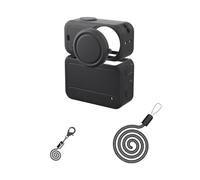 Genérico Étui de Protection en Silicone pour dji OSMO Nano boîtier de caméra, Coque Souple de Protection pour objectif Avec Cordon (Black)