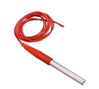 Genérico eufeifeiegds Elemento Calefactor de Cartucho 12 V/24 V for pecera, 1 m, Totalmente Sellado, Cable Impermeable, 50 W/100 W/200 W, Tubo Calentador Agua eléctrico SS304(12V 100W)