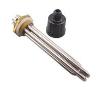 Genérico eufeifeiegds Elemento Calentador de Agua 220 V/380 V SUS304, Resistencia eléctrica DN32 DN40, 2 kW/3 kW/3750 W/4,5 kW/6 kW(Heater Only,4.5KW_DN40 47MM)