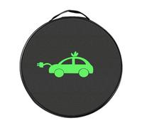 Genérico EV Charging Cable Bag - Waterproof Heavy Duty Cable Storage Bag, Caravan Hook Up Cables Storage Bags 40cm, Jumper Cables Bags, EV Chargers Storages, Large Capacity, Oxford, Fits RV Hoses