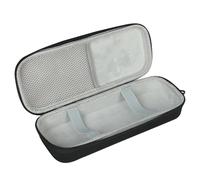 Genérico EVA Duro Estuche de Transporte para JBL PartyBox ES Altavoz Micrófono Caja de Almacenamiento portátil Bluetooth K Canción Mic Bolsa de Almacenamiento de Viaje (Negro/Gris)
