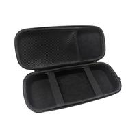 Genérico EVA Duro Estuche de Transporte para JBL PartyBox ES Altavoz Micrófono Caja de Almacenamiento portátil Bluetooth K Canción Mic Bolsa de Almacenamiento de Viaje (Negro)