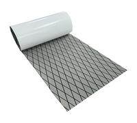 Genérico EVA Foam Boat Flooring, Adhesive Backing Marine Decking, 94.49x17.72 Inches Waterproof Shock-Absorbent Foam, Easy Trim-to-Fit Design, Non-Slip Mat for Boats Yacht Kayak Helm Pad