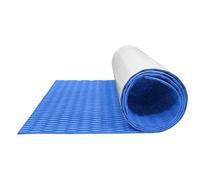 Genérico EVA Non Slip Surfboard Traction Pad - 120x30cm 5mm Thick Boat Decking Sheet - Anti Slip Floor Mat For Yacht RV Golf Cart - Marine Carpet For Pool Steps