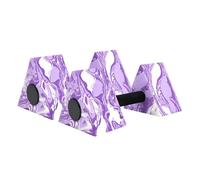 Generico Eva Water Buoyancy Dumbbells 2 Pack | Eva, 10.6in x 5.9in x 5.1in, 80g cada | Triangular Float Barbell for pool Exercise, Swim Training | Kids Fitness