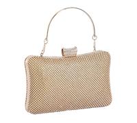 Genérico Evening Bag - Shimmering Minaudiere for Formal Gala | Glittering Gemstone Clutch with Carry Options & Satin Lining for Ceremonies, Dates, Balls and Cocktail Parties