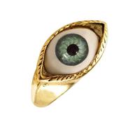 Genérico Evil Eye Ring - Joyas Retro Chic, Accesorio De Chicas Modernas | Ring De De Aleación De Declaración, Diseño De Protector Simbólico Para Las Necesidades Modernas De Estilo Para El Trabajo