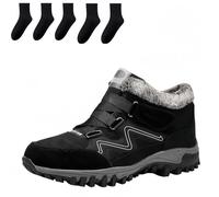 Genérico Evocomfort Shoes, Evocomfort Orthopedic Boots, EvoOrtho Winter ReliefShoes-Women's (Black,41)