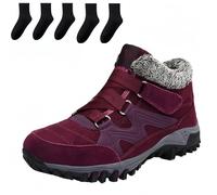 Genérico Evocomfort Shoes, Evocomfort Orthopedic Boots, EvoOrtho Winter ReliefShoes-Women's (Red,47)