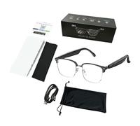 Genérico Evoza Translating Glasses, Hy C8 Ai Translation Smart Glasses, Smart 144 Language Real-Time Translator W/Open-Ear Audio, Wihe Mic & Speakers (F)