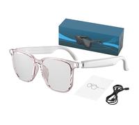 Genérico Evoza Translation Glasses, New Upgraded Version of AI Translation Glasses, New Smart 144 Languages Real-Time Translator with Open Headphones (White)