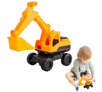 Genérico Excavator For Kids - Educational Toys Construction Trucks Pull Back Car, Interactive Games Preschool Learning Activities Games For Kids Birthday Indoor Outdoor Play