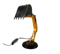 Genérico Excavator Lamp - Bedroom Bedside Lamp, Creative Excavator Table with Articulated Arm Design, LED Digger Sculpture, Ideal for Children's Bedroom Decor Sleeping Area