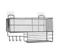 Genérico Excavator Storage Box - duurable Aluminum Alloy, No Tedious Drilling Adhesive Caddies, Waterproof Foot Pad Cab Organizers, Heavy Duty Dustless Truck Baskets, For Outdoors Kitchens Bathrooms