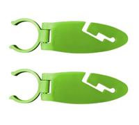 Genérico Expandable Paddle Board Clamp - 4.33x1.3 Inch ABS Fin Clip, 2 Pack Quick Fasten Holders, Secure Locking Accessory | Water Sport Equipment for Youth Mom Dad Boys Girls Cyclists Golfers