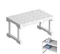 Genérico Expandable Shelf for Closet | Expandable Closet Shelf | Adjustable Wardrobe Divider Separator Stand, Wardrobe Decorative Shelves Cabinet Holder