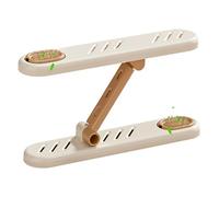 Genérico Expandable Shoe Rack - 2-Tier Sneaker Storage Rack | Adjustable Shoe Organizer with Aromatherapy Box | Telescopic Deodorizing Stand For Entryway Front Door Entrance Closet Bedroom Dorm