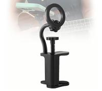 Genérico Explainout Phone Holder for Guitar, Adjustable Cell Phone Holder Clamp for Guita-R, Adjustable and Portable for Bass Live Video Recording Broadcast Teaching (1pcs)