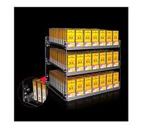 Genérico Expositor de Cigarrillos acrílico - Estantes de Pared para minoristas, Caja Transparente para Cigarrillos, Vitrina de Mercado de 57 x 29 x 84 cm, Ideal para organizar y promocionar Tiendas.