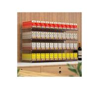 Genérico Expositor de Cigarrillos de Pared para mostrador - Vitrina de acrílico para Tabaco, Soporte Transparente para Cigarrillos (44,5 x 29 x 35,1 cm) - Uso Comercial