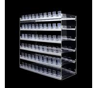 Genérico Expositor de Cigarrillos de Varios Niveles para Venta minorista, Expositor de Aperitivos, Adecuado para Tiendas minoristas, Estante Expositor de Cigarrillos, Caja expositora de acrílico para