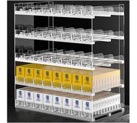 Genérico Expositor de Cigarrillos multinivel para Venta minorista, Expositor de Aperitivos, Adecuado para Tiendas minoristas, Expositor de Cigarrillos de acrílico, Estante de mostrador para Tienda mi