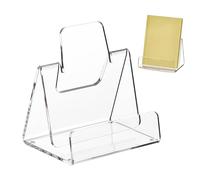 Genérico Expositor de Folletos - Organizador de Escritorio con Estante para Documentos,Soporte de Exhibición Acrílico para Folletos y Volantes,Para Revistas Menús Panfletos Vendedor Postales