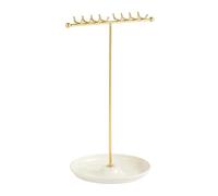 Genérico Expositor De Joyas, Para Mujeres Niñas Estética Con Ganchos Almacenamiento, Expositor Organizador Para Joyas, para Collares Pulseras Anillos Dormitorio Baño Residencia Decoración del