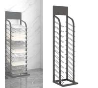 Genérico Expositor de muestras de baldosas de mármol Multicapa para Tiendas y ferias comerciales, con Soporte para Puerta de Armario, 30 x 26 cm (11,8 x 10,2 Pulgadas), Ideal para exposiciones y Sala