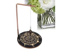 Generico Expositor - Marco de cobre de 10,24 pulgadas | Soporte de madera y cobre - Elegante herramienta de adivinación espiritual para en con tarot de brujas, decoración del hogar