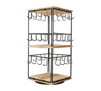 Generico Expositor Para Pendientes,Pantalla Giratoria 360° Gran Capacidad,Expositor Para Pendientes Y Joyero - Para Pulseras Collares Anillos Llaveros Cadenas Cómodos Vendedores Boutique Mercado