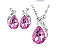 Genérico Expositor Regalos Joyería Pendientes Collar Colgante Agua Moda Drop Suit Collares y Colgantes para Mujeres Collares Joyería, metal, No Gemstone